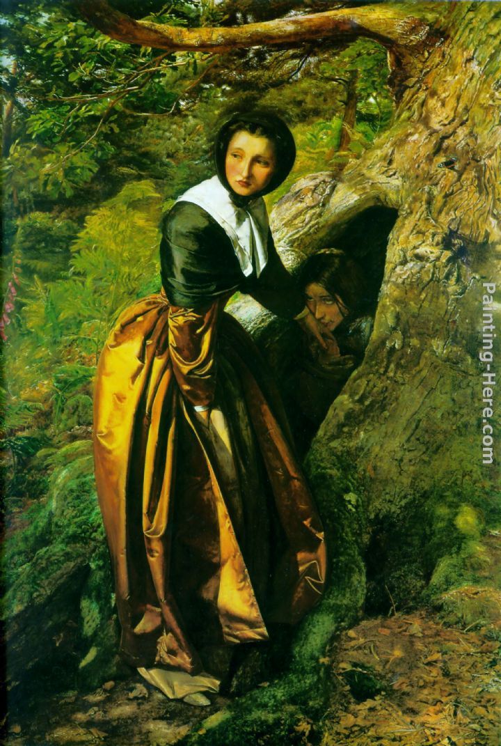 The Royalist painting - John Everett Millais The Royalist art painting